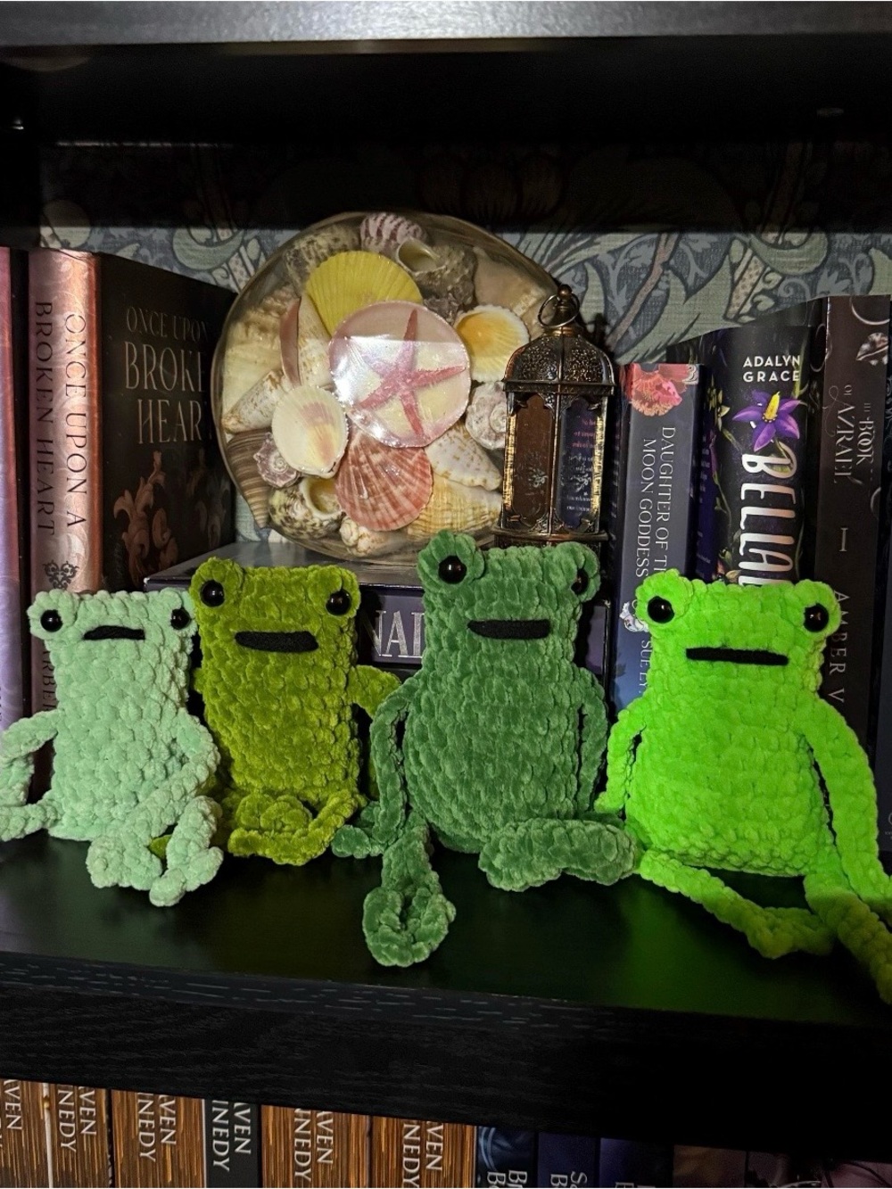 Crochet Leggy Frog - Soft Collectible Toy
